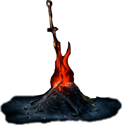bonfire clipart dark souls