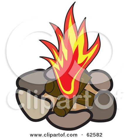 bonfire clipart fire pit