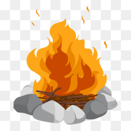 Campfire clip art png. Bonfire clipart fireside