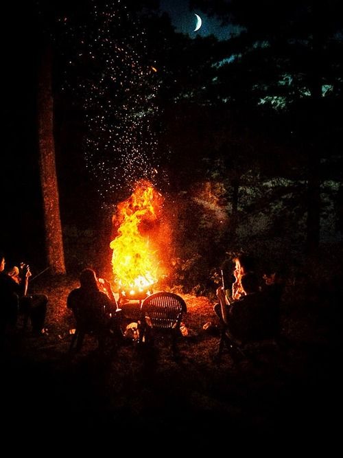 bonfire clipart fireside chat