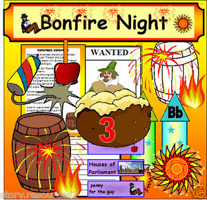 bonfire clipart night guy fawkes