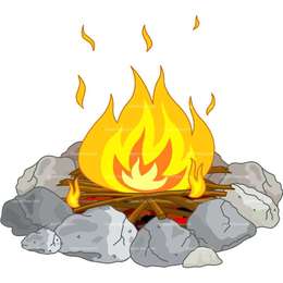 bonfire clipart weiner roast