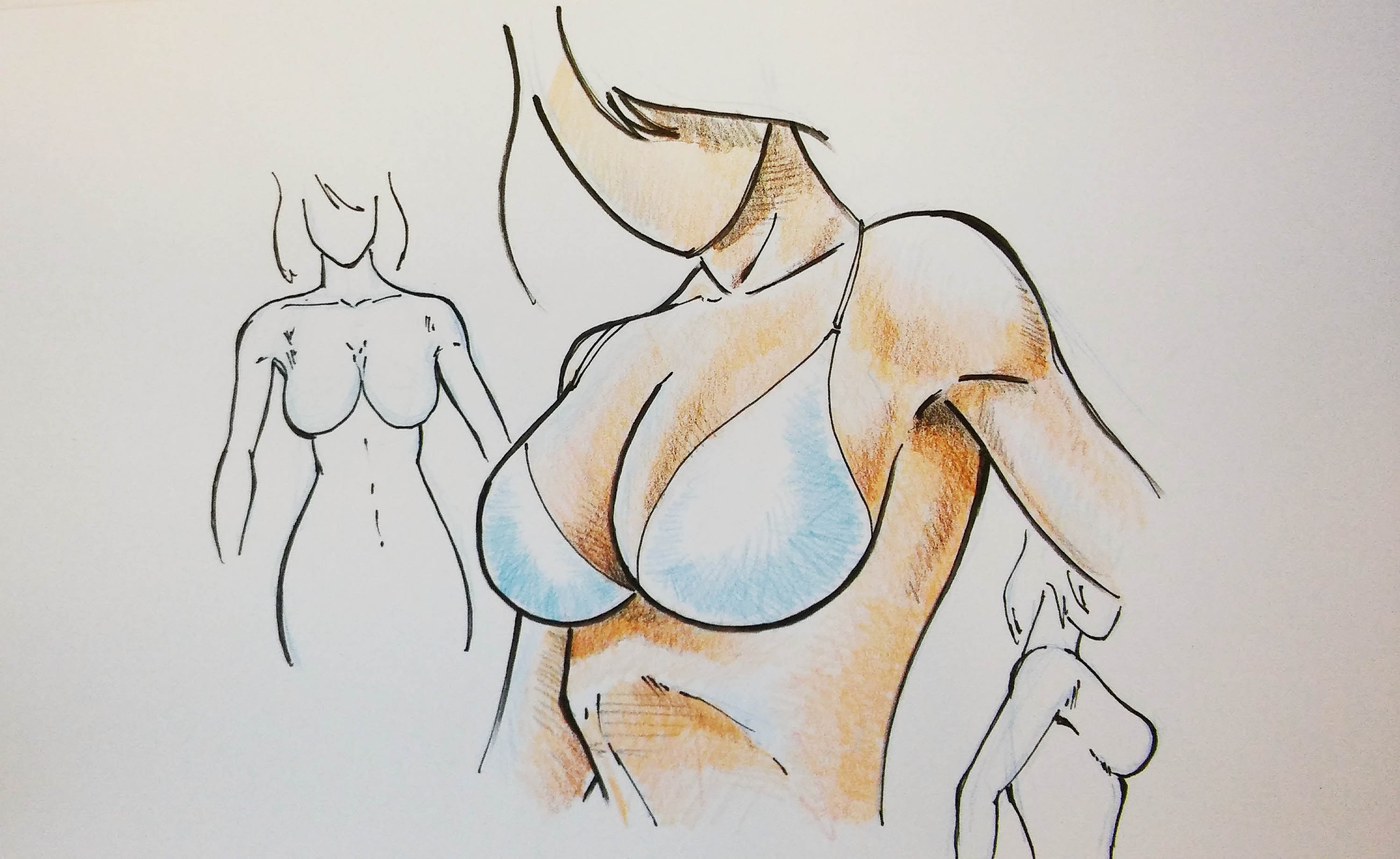 Drawings of titties