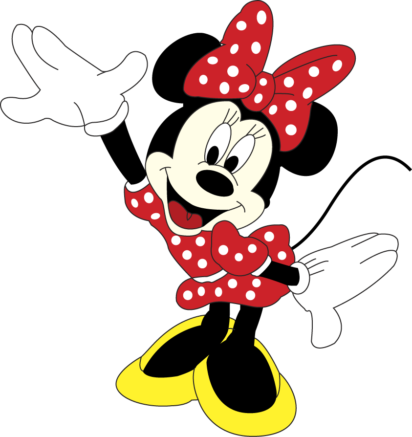 Mice clipart realistic. A minnie crime mouse