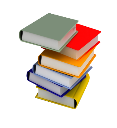 books clipart clear background