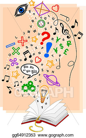 clipart book knowledge