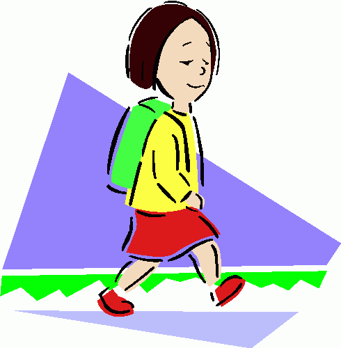 Image of backpack clipartoons. Bookbag clipart kid