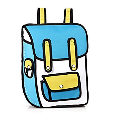 bookbag clipart yellow backpack