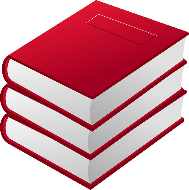 clipart library books