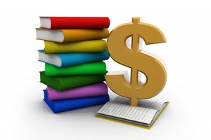 books clipart money