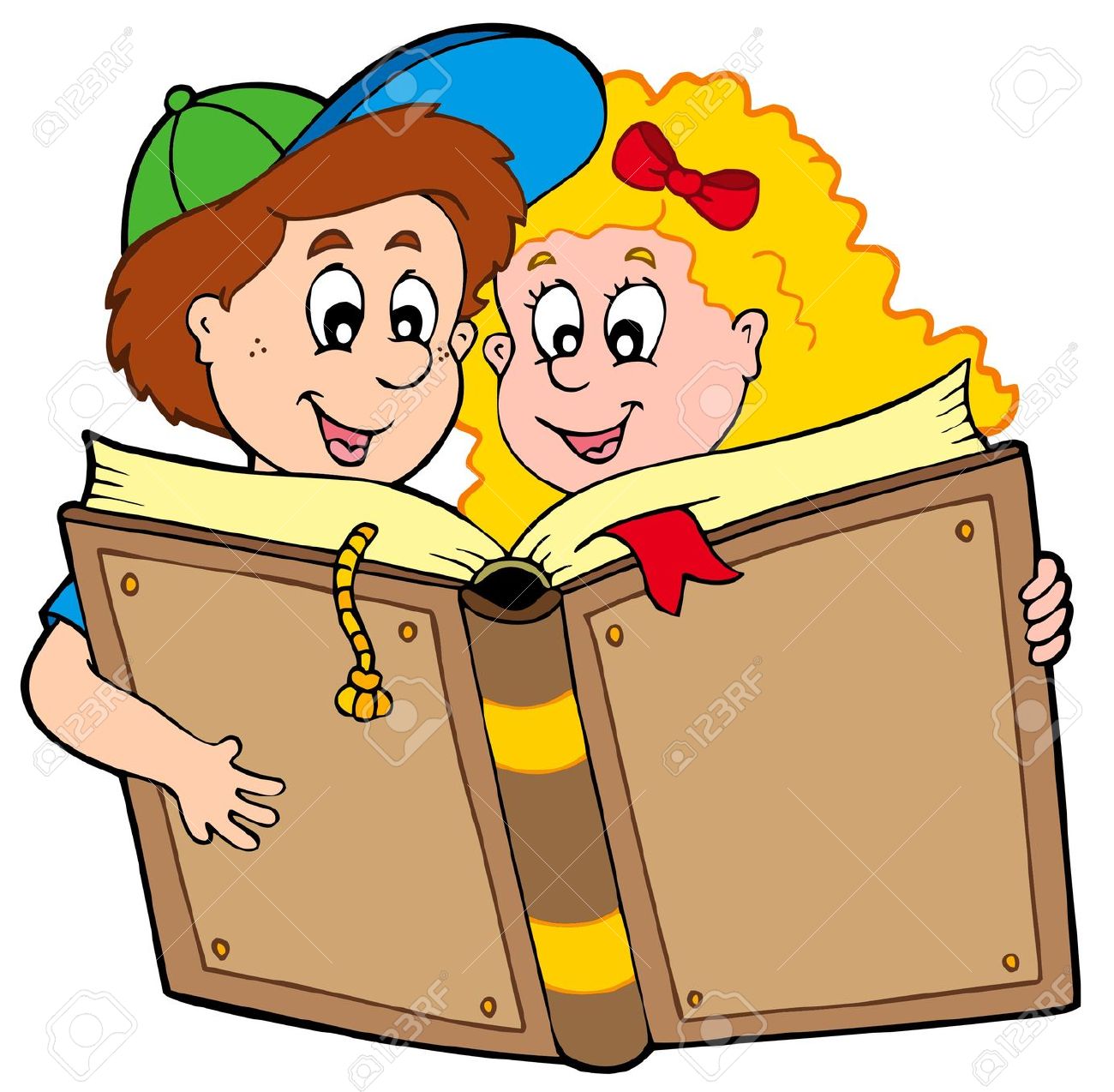 books clipart reading