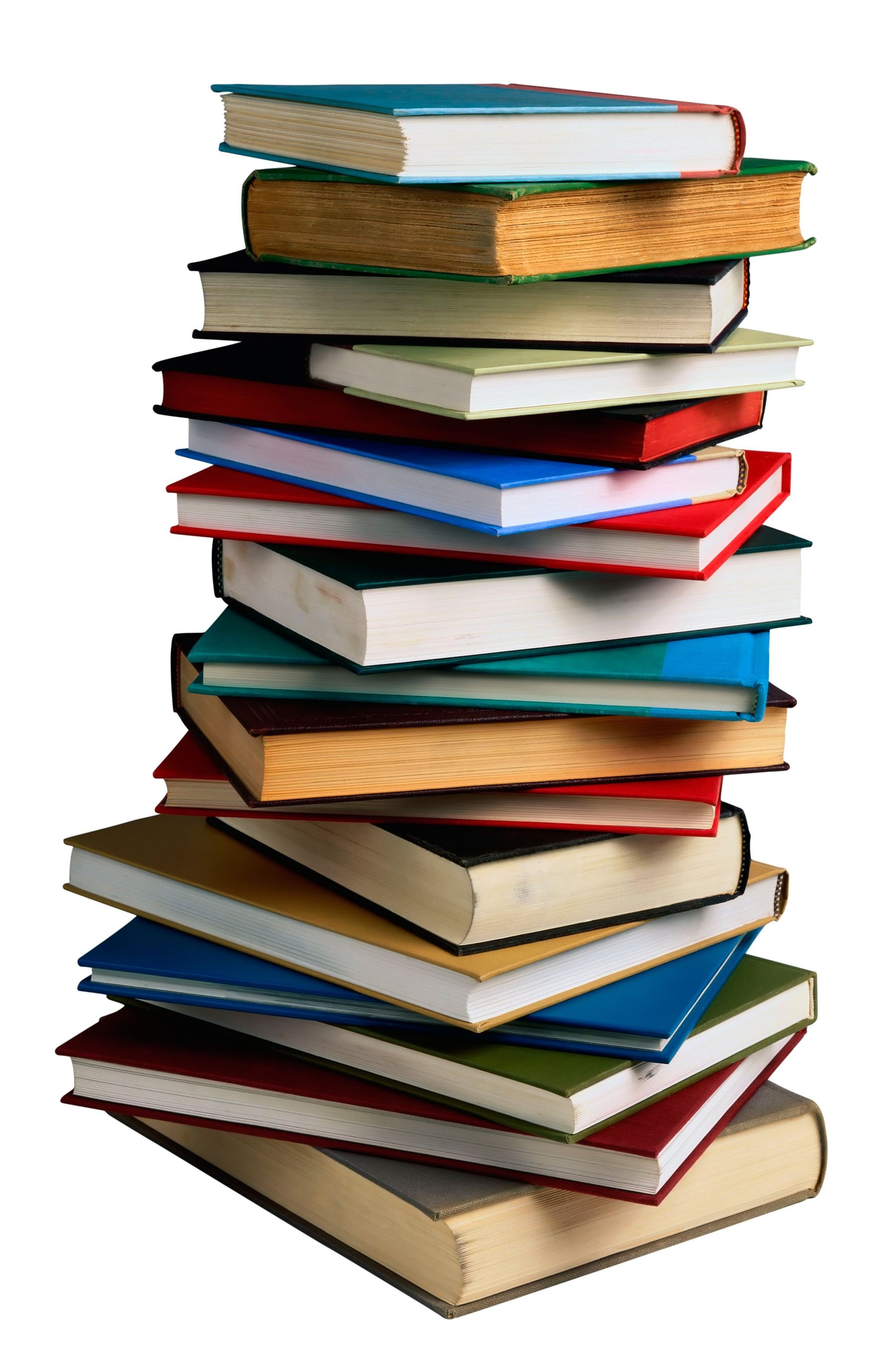 books clipart stacked