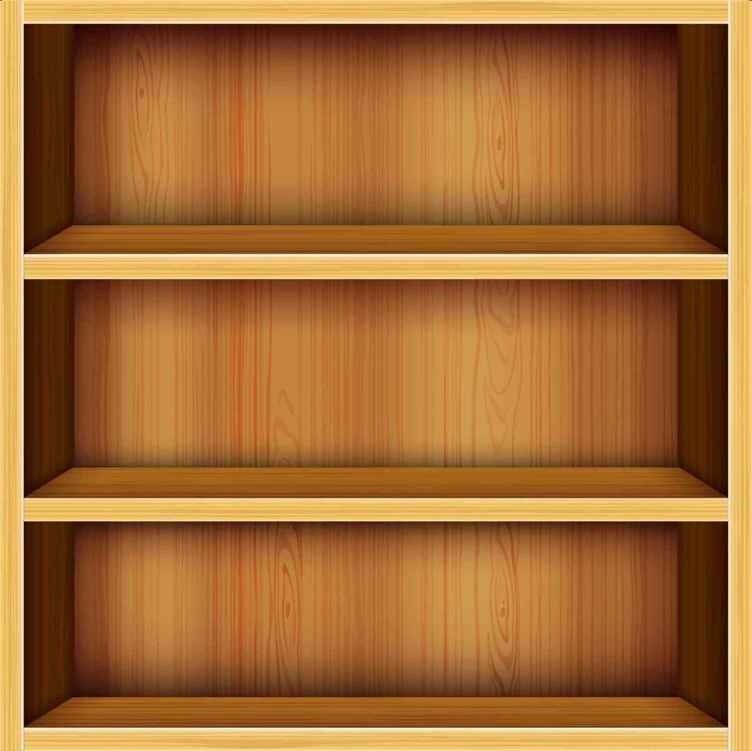 bookshelf clipart empty bookshelf
