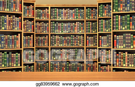 bookshelf clipart full bookshelf