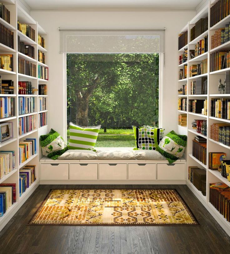 bookshelf clipart home library