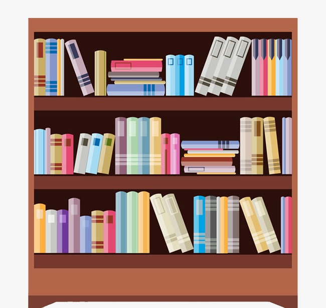 Bookshelf clipart top view, Bookshelf top view Transparent FREE for ...