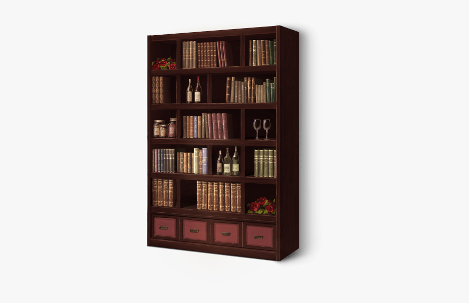 Png hd hdpng images. Bookshelf clipart transparent