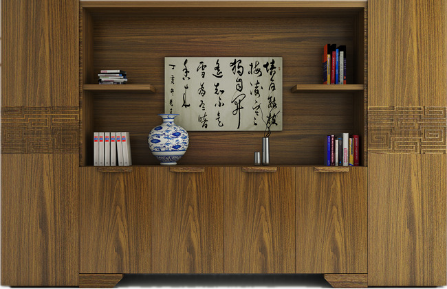 bookshelf clipart wooden cabinet