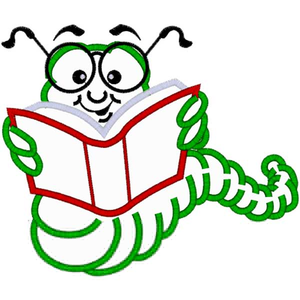 Free images at clker. Bookworm clipart animated