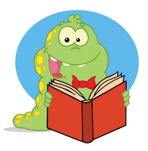 Bookworm clipart animated. Free reading image book