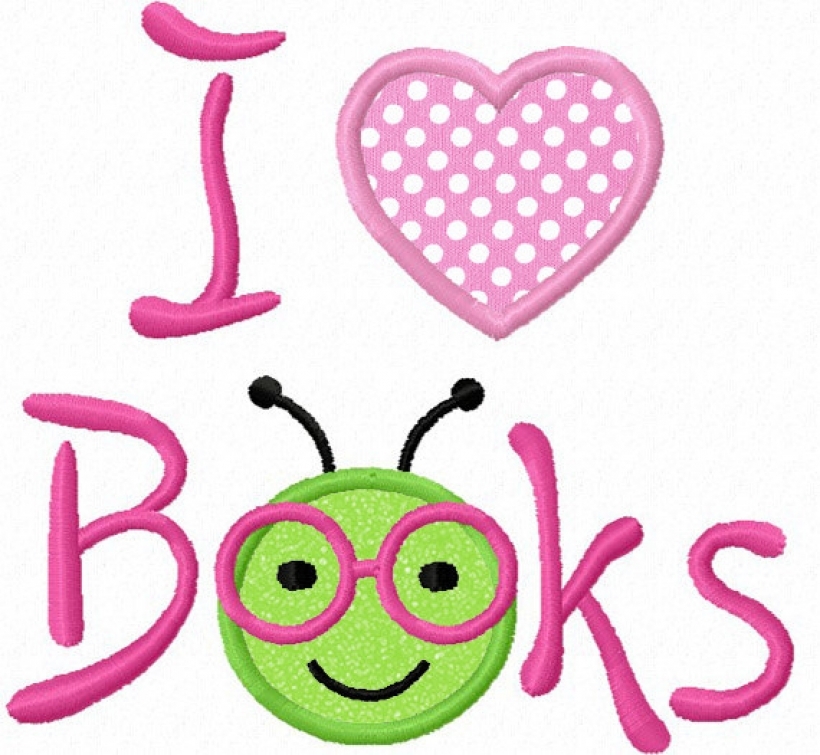 bookworm clipart educational