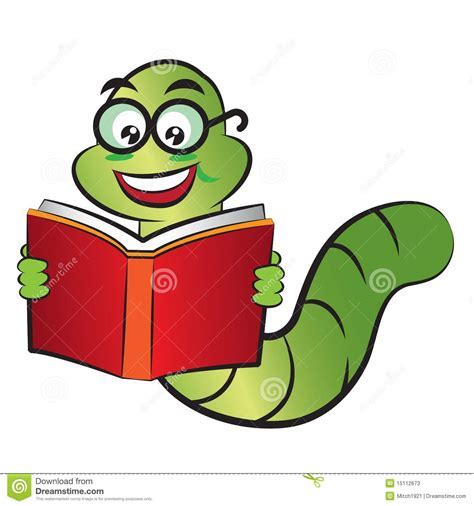 bookworm clipart free printable