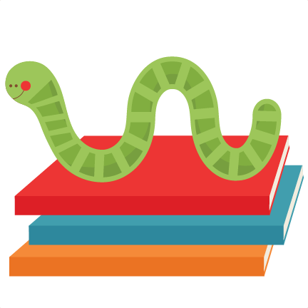 bookworm clipart svg