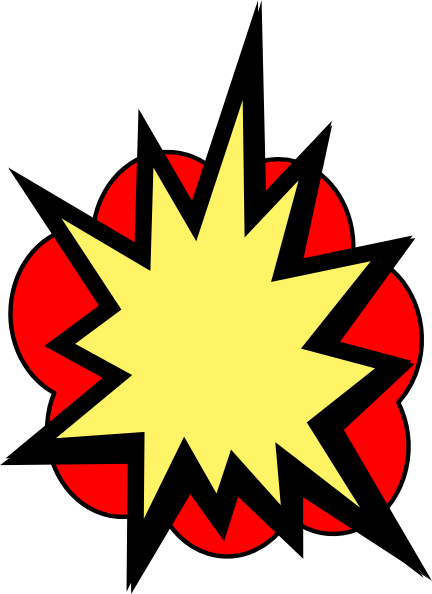 boom clipart pow