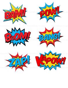 Pin on comic action. Boom clipart superheroes marvel