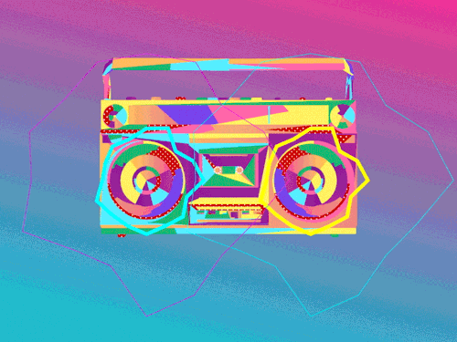 Boombox clipart animated, Boombox animated Transparent FREE for