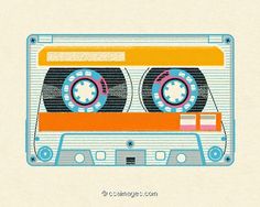 boombox clipart audio cassette