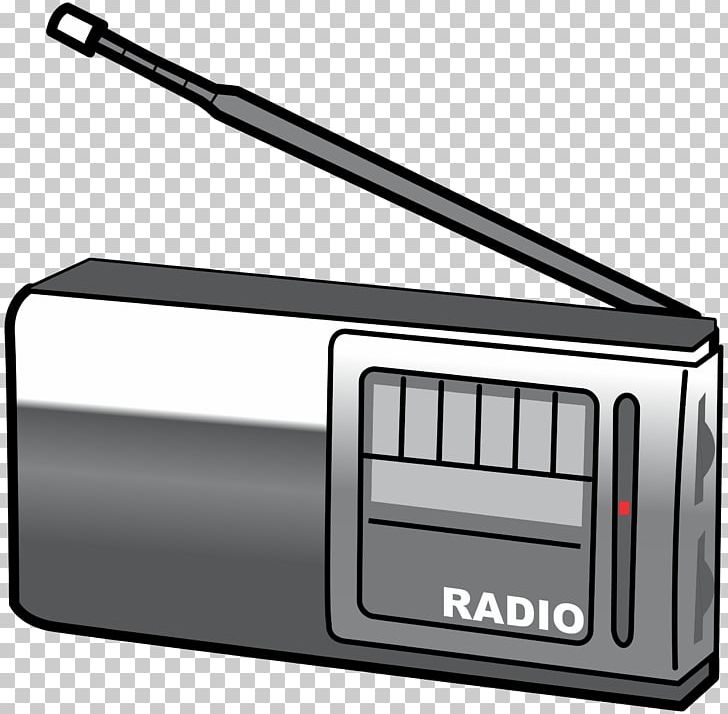 Broadcasting tape recorder png. Boombox clipart fm radio