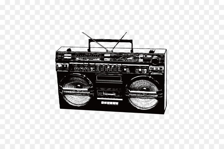 Boombox clipart fm radio. Clip art png download