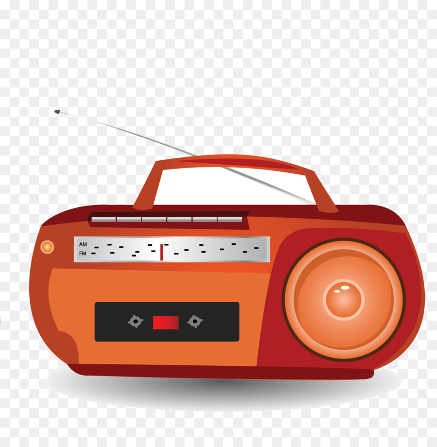 Boombox clipart fm radio. Cartoon png download free