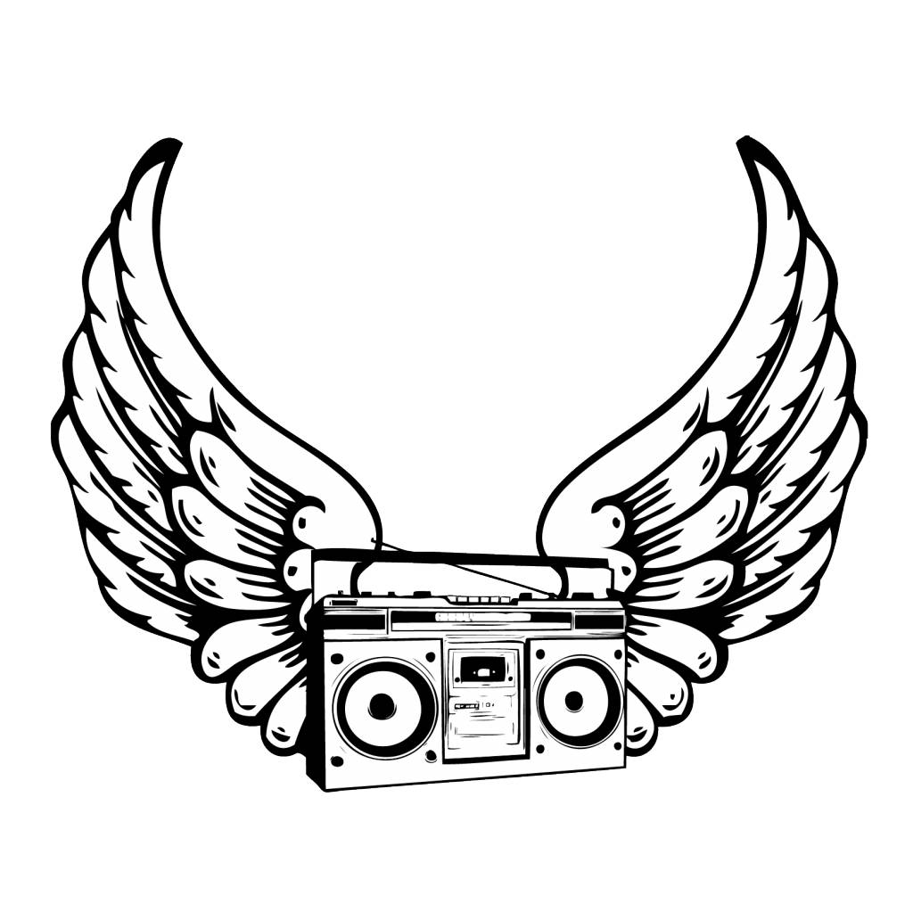 Drawing at getdrawings com. Boombox clipart old school