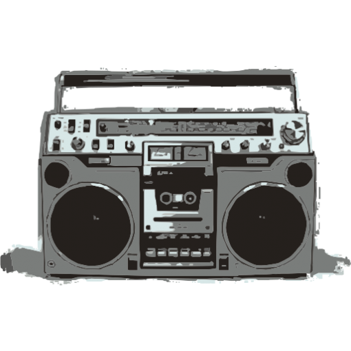Baby one piece toddler. Boombox clipart old school