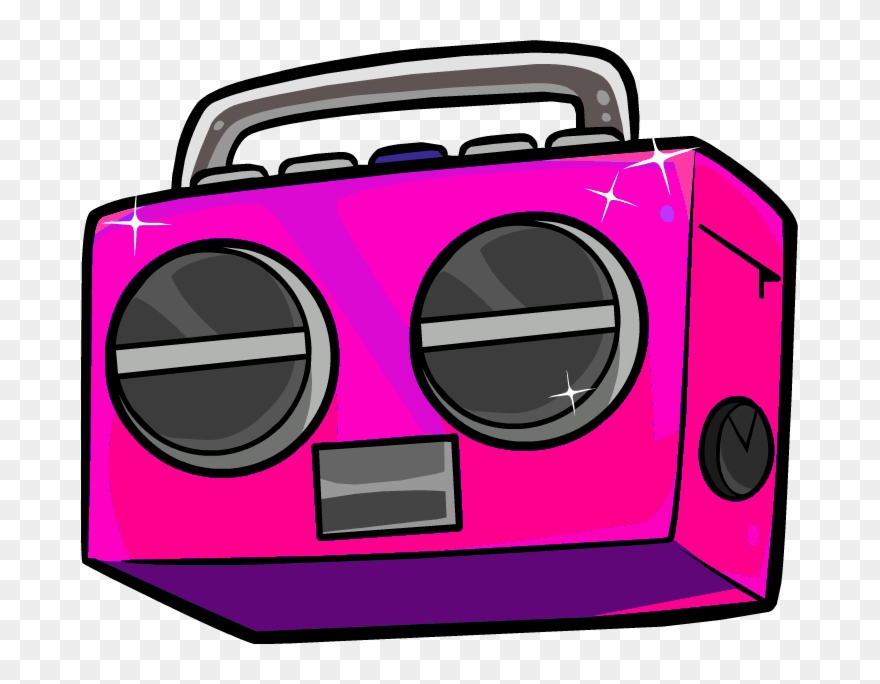Boombox clipart pink. Sc s radio sbaby