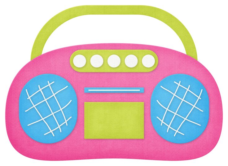 Boombox clipart pink.  best american graffiti