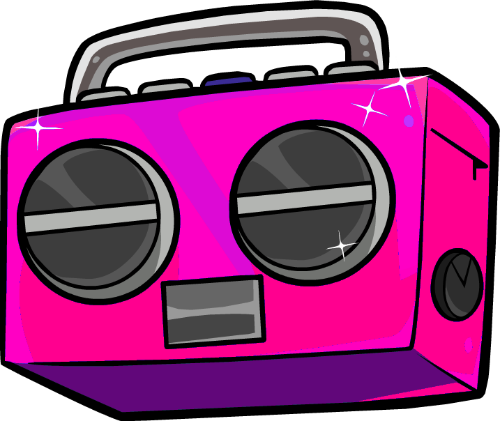 Image hot png cpys. Boombox clipart pink