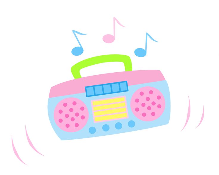  best electronics and. Boombox clipart pink