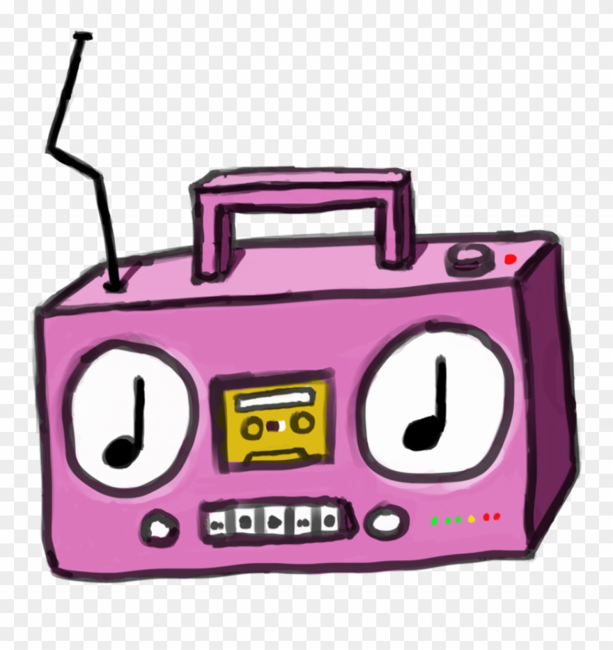 Boombox clipart pink, Boombox pink Transparent FREE for download on ...