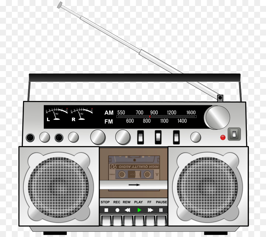 boombox clipart stereo