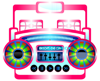 boombox clipart svg