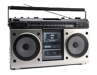 boombox clipart transparent background