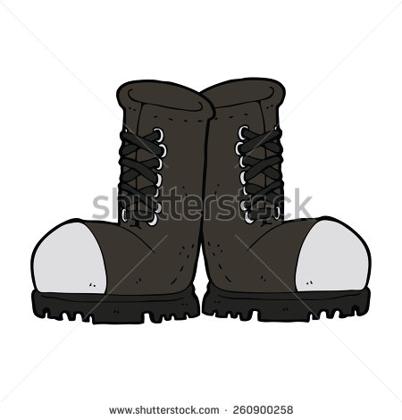 Steel toe boots . Boot clipart construction boot