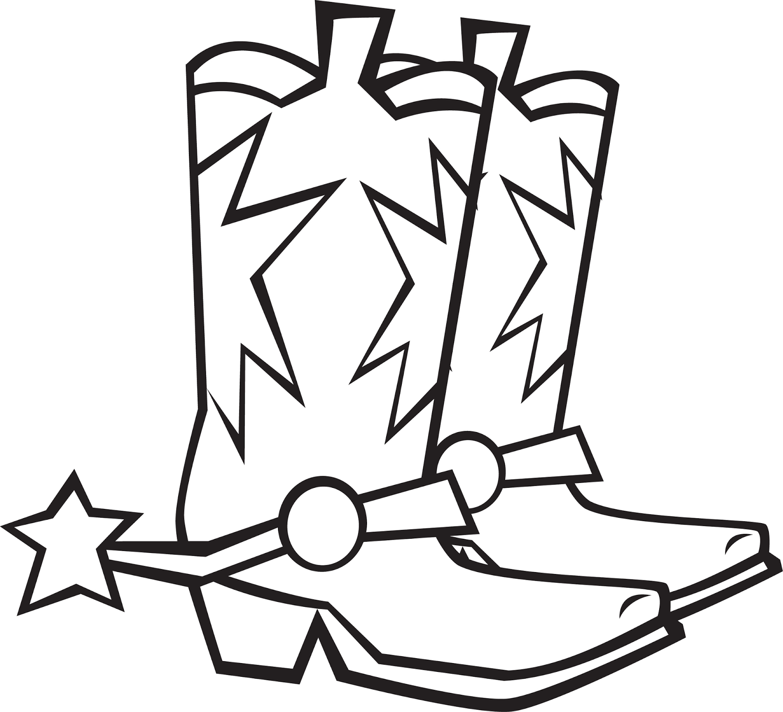 boot clipart drawing