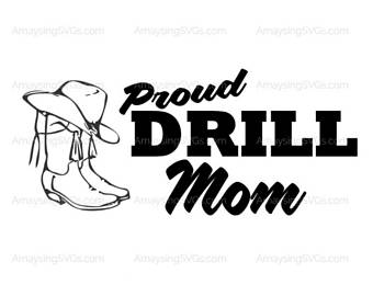 boots clipart drill team