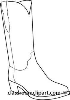 boots clipart easy