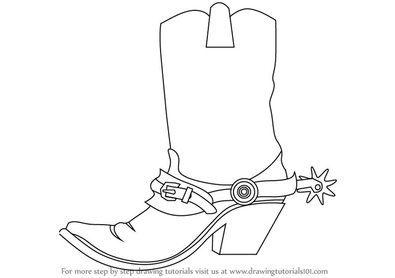 boot clipart easy