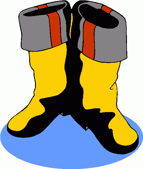 boots clipart fireman